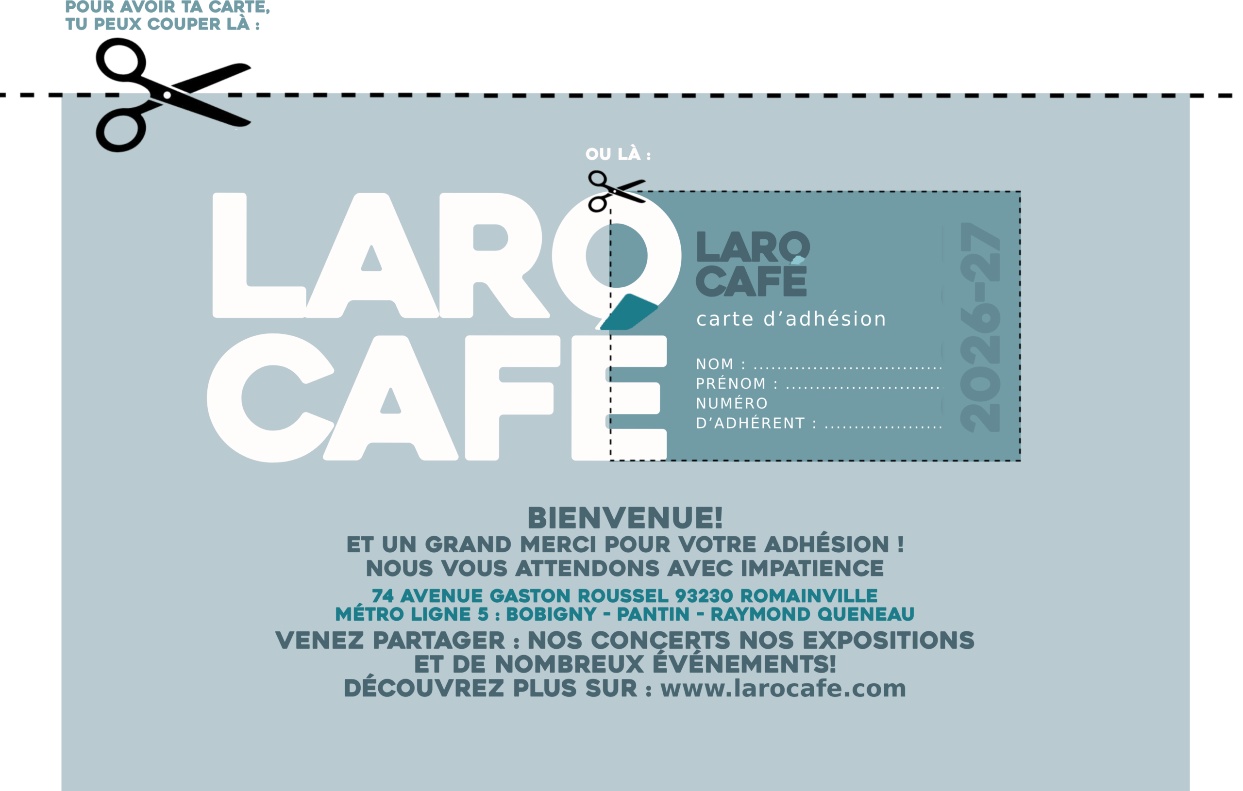 Adhésion 2026-27